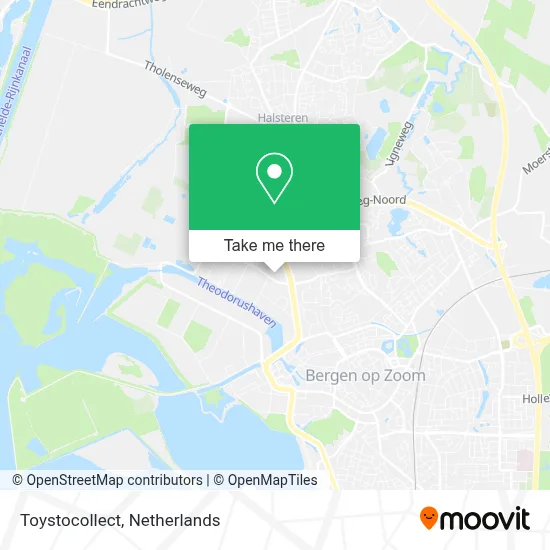 Toystocollect map