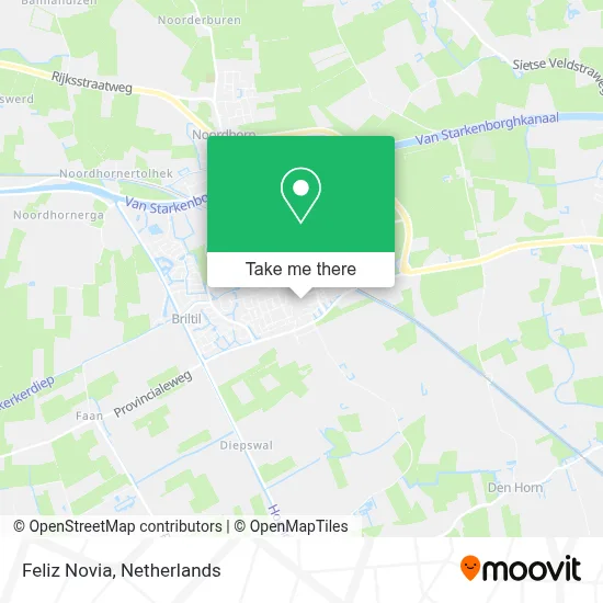 Feliz Novia map