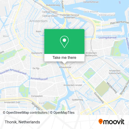 Thonik map