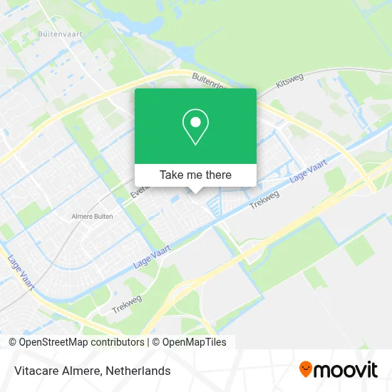 Vitacare Almere map