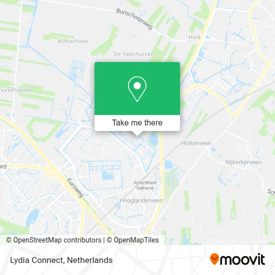 Lydia Connect map