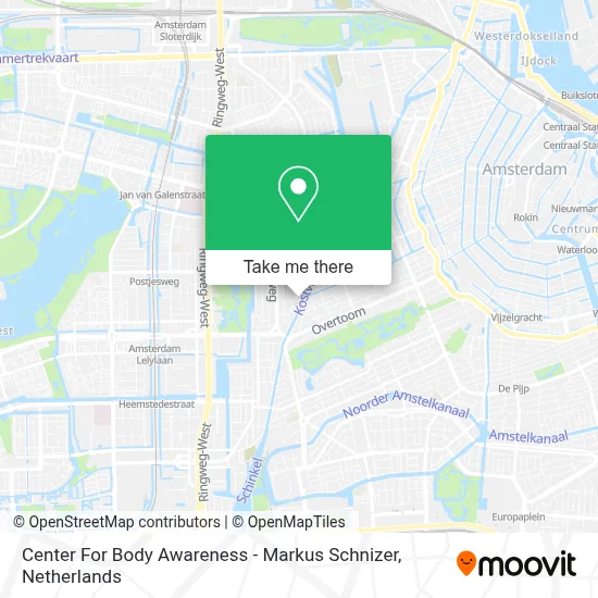 Center For Body Awareness - Markus Schnizer map