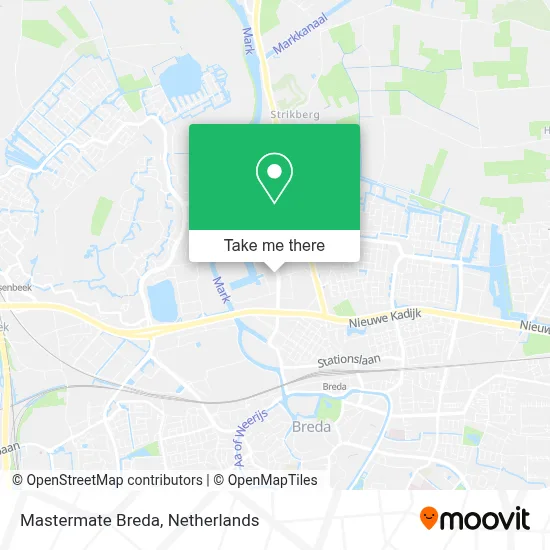 Mastermate Breda map