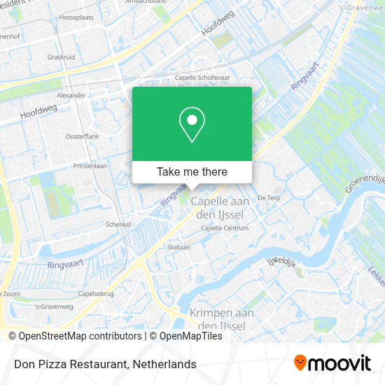 Don Pizza Restaurant map