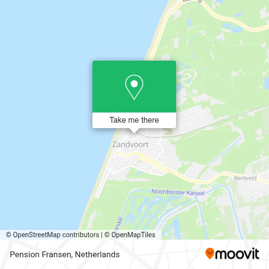 Pension Fransen map
