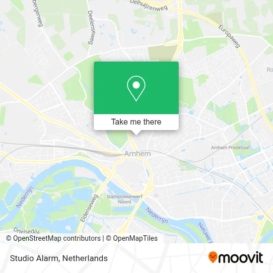 Studio Alarm map