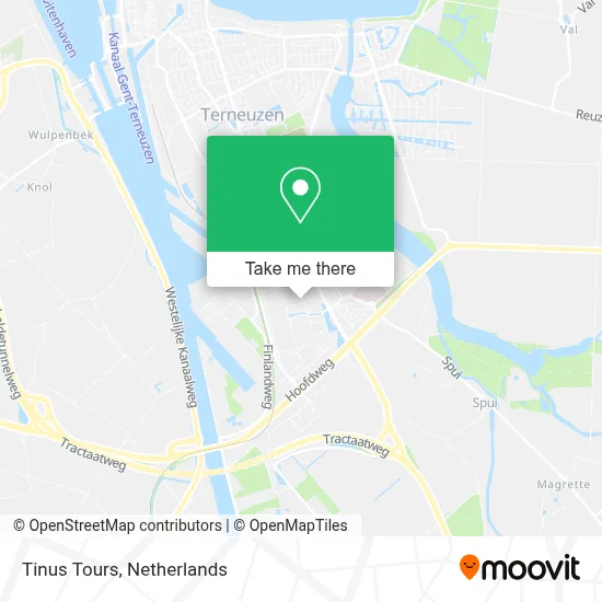 Tinus Tours map