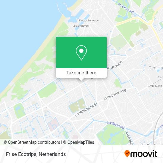 Frise Ecotrips map