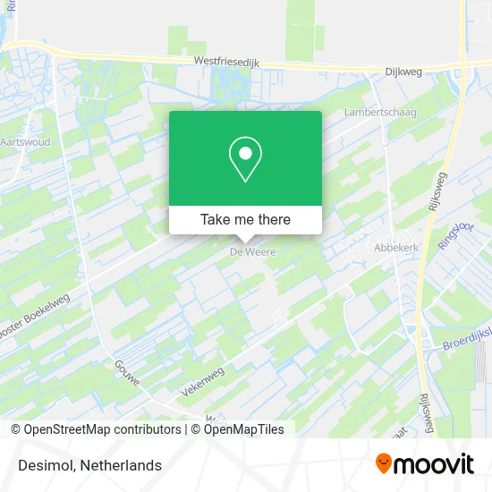 Desimol map