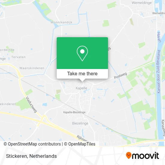 Stickeren map