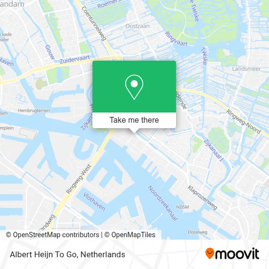 Albert Heijn To Go map