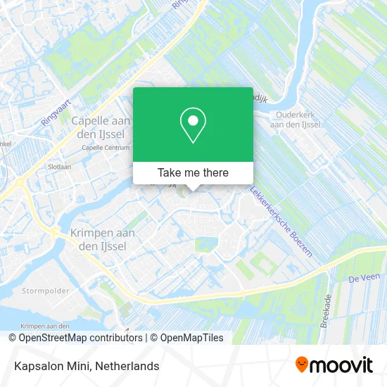 Kapsalon Mini map