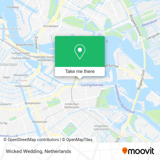 Wicked Wedding map