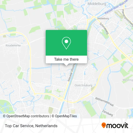 Top Car Service map