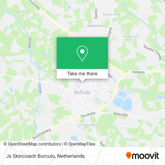 Js Skincoach Borculo map