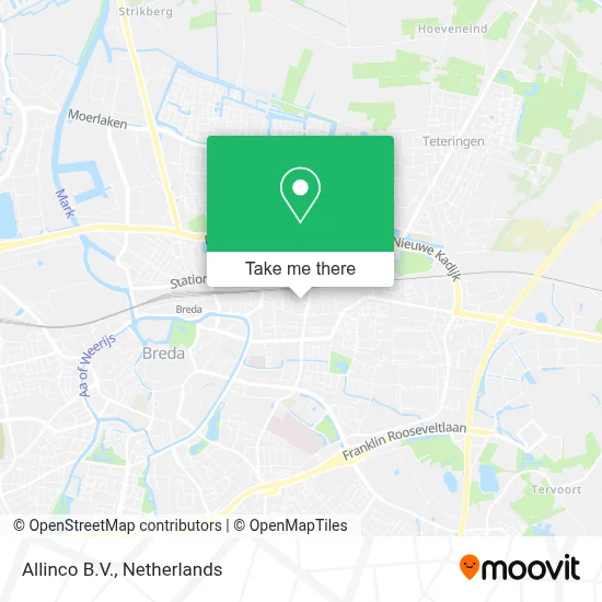 Allinco B.V. map