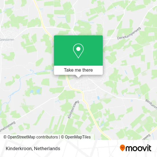 Kinderkroon map