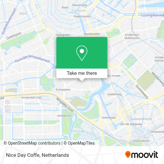 Nice Day Coffe map