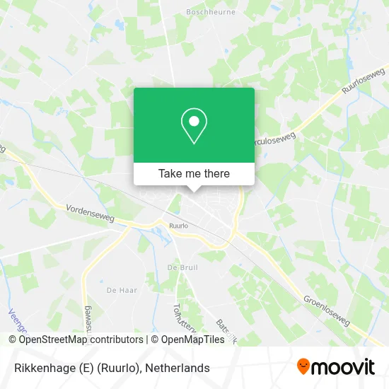 Rikkenhage (E) (Ruurlo) Karte