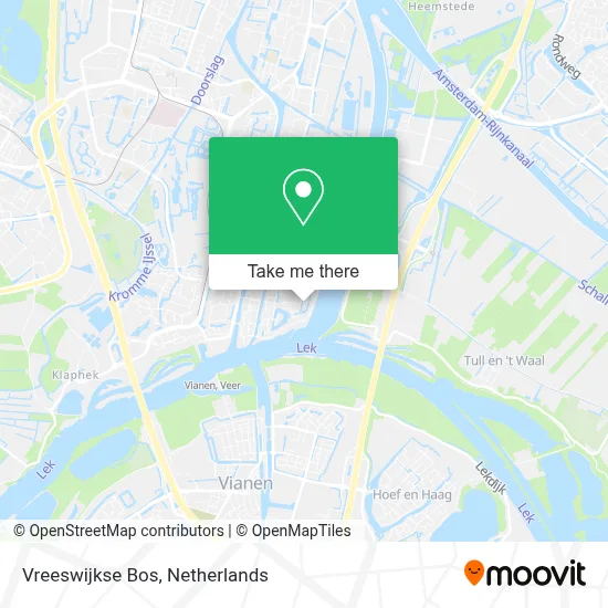 Vreeswijkse Bos map