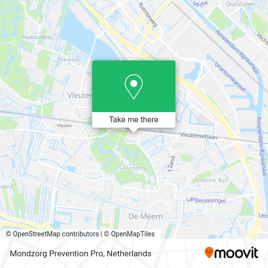 Mondzorg Prevention Pro map
