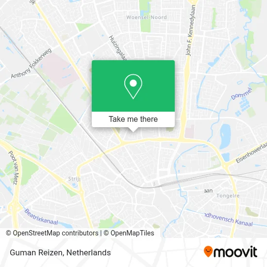 Guman Reizen map