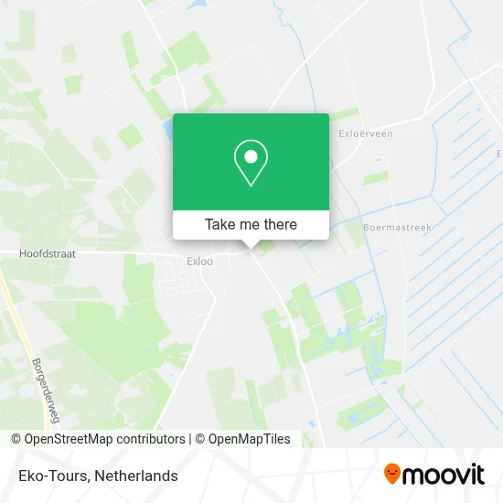 Eko-Tours map