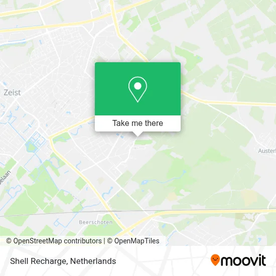 Shell Recharge map