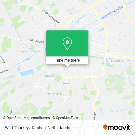 Wild Thurkeyz Kitchen map