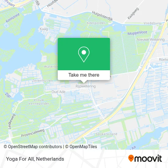 Yoga For All map