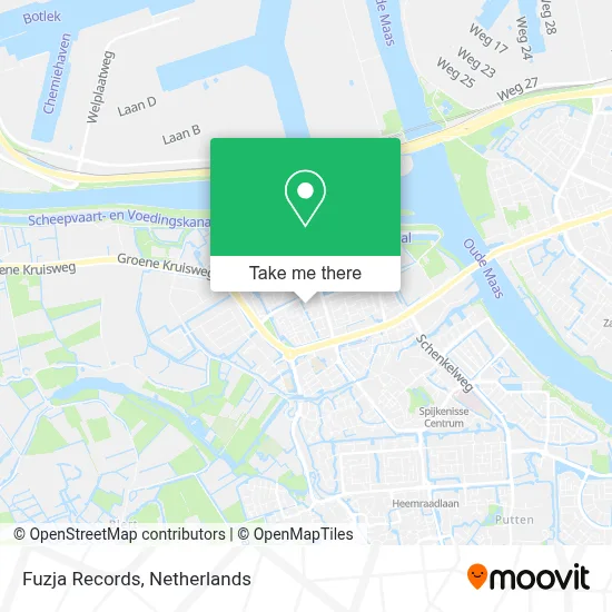 Fuzja Records map