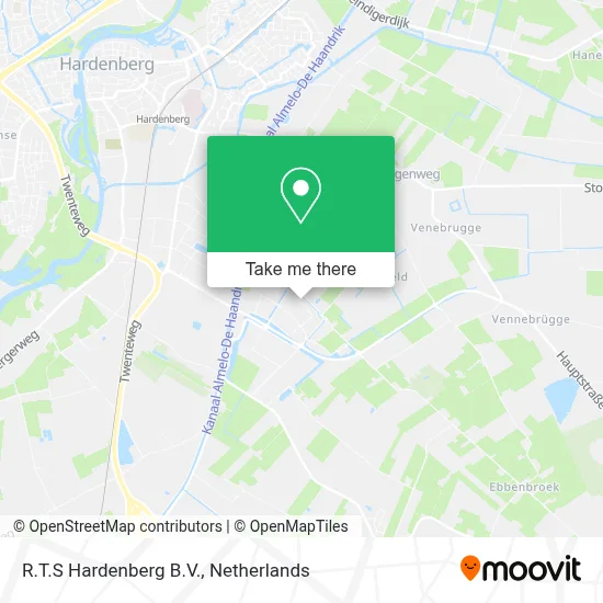 R.T.S Hardenberg B.V. map