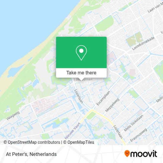Bij Peter map