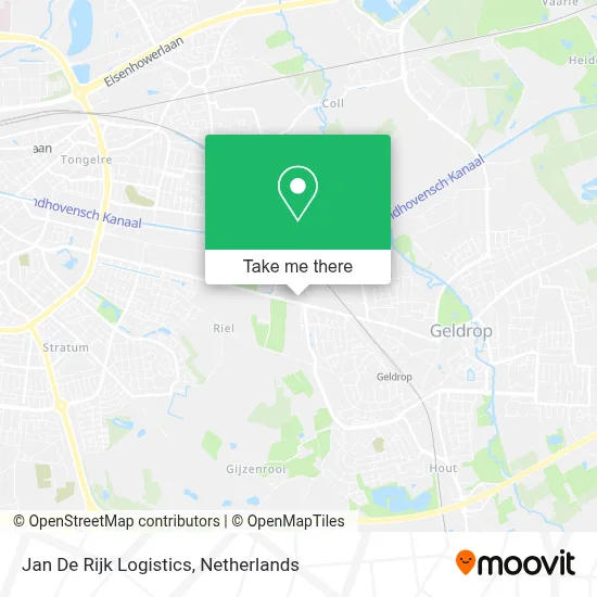 Jan De Rijk Logistics map