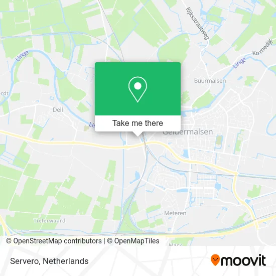 Servero map