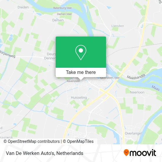 Van De Werken Auto's map
