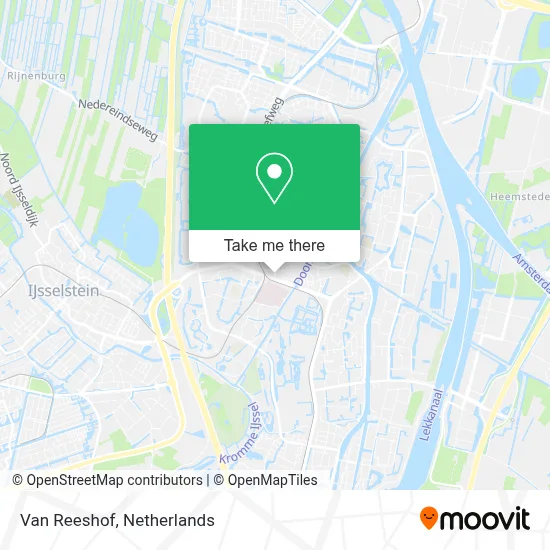 Van Reeshof map