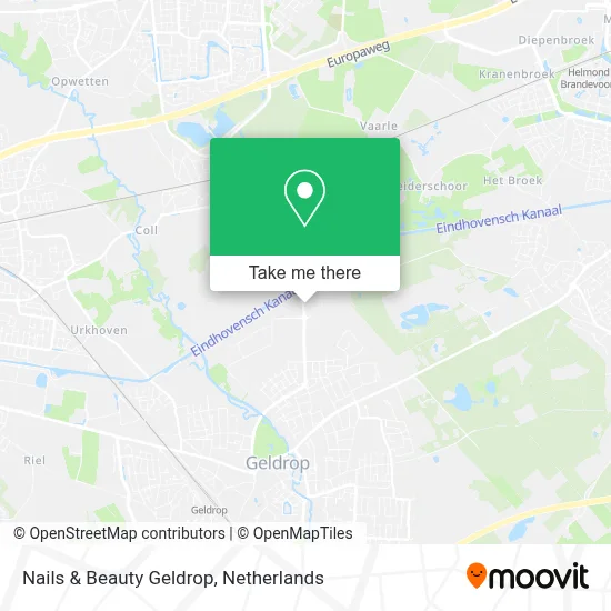 Nails & Beauty Geldrop map