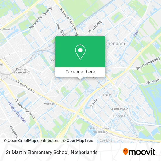 St Martin Elementary School map