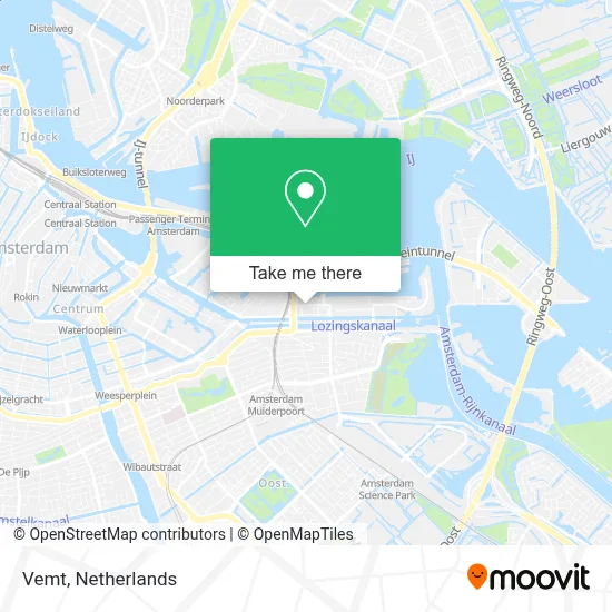 Vemt map