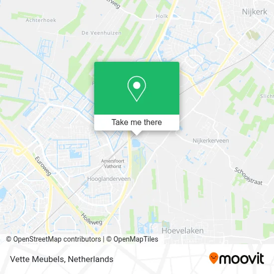Vette Meubels map