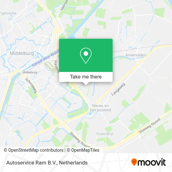 Autoservice Ram B.V. map