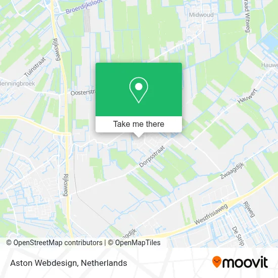 Aston Webdesign map