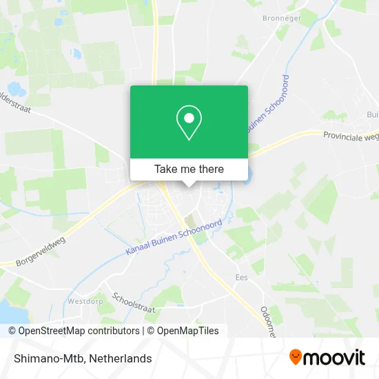 Shimano-Mtb map