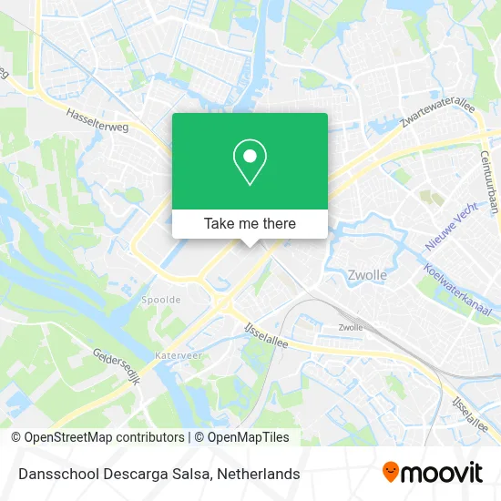 Dansschool Descarga Salsa map