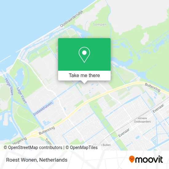 Roest Wonen map
