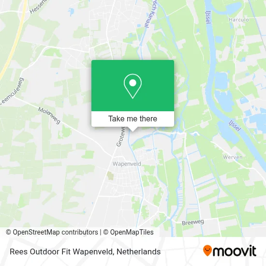 Rees Outdoor Fit Wapenveld map