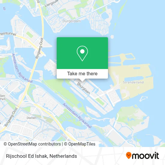 Rijschool Ed Ishak map