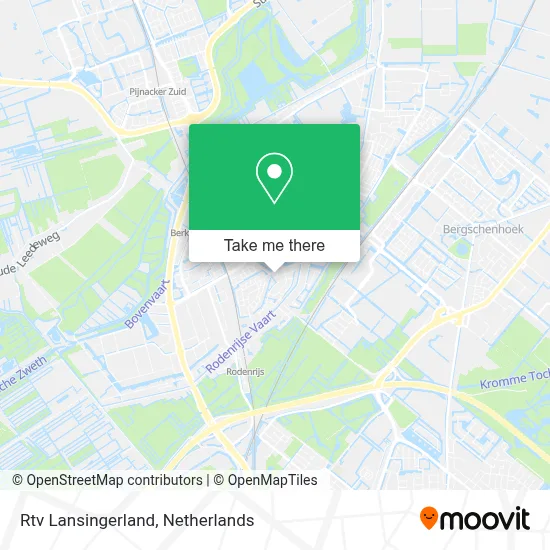 Rtv Lansingerland map