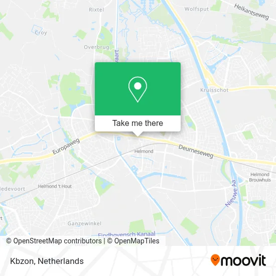 Kbzon map